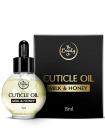 The Beauty Co. Milk & Honey Cuticle Oil, 15 ml | Apricot Oil | Grapefruit Oil | Jojoba Oil | Sunflower Oil | Paraben Free | Sulphate Free