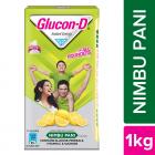 GLUCON D, Nimbu Pani flavoured Glucose Based Beverage Mix - 1 Kg Carton