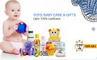 100% sale: Toy, Baby Care and Gifts @ 12pm and 4pm