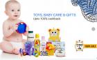 100% sale: Toy, Baby Care and Gifts @ 12pm and 4pm