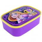 Disney Rapunzel Plastic Lunch Box, 790ml, Violet/Yellow