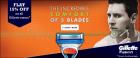 Flat 15% Off on all Gillette razors