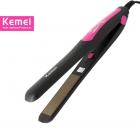 Kemei KM-328 Professional Hair Straightener (Pink)
