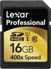 Lexar Professional 400X 16GB SDHC UHS-I Class 10 Flash Memory Card
