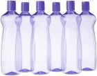 Princeware Aster Pet Fridge Bottle Set, 975ml, Set of 6, Violet