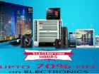 Electrifying HOURS upto 70% off on ELECTRONICS