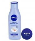 Nivea Body Lotion Smooth Milk 200 Ml Free Nivea Cream 20ml